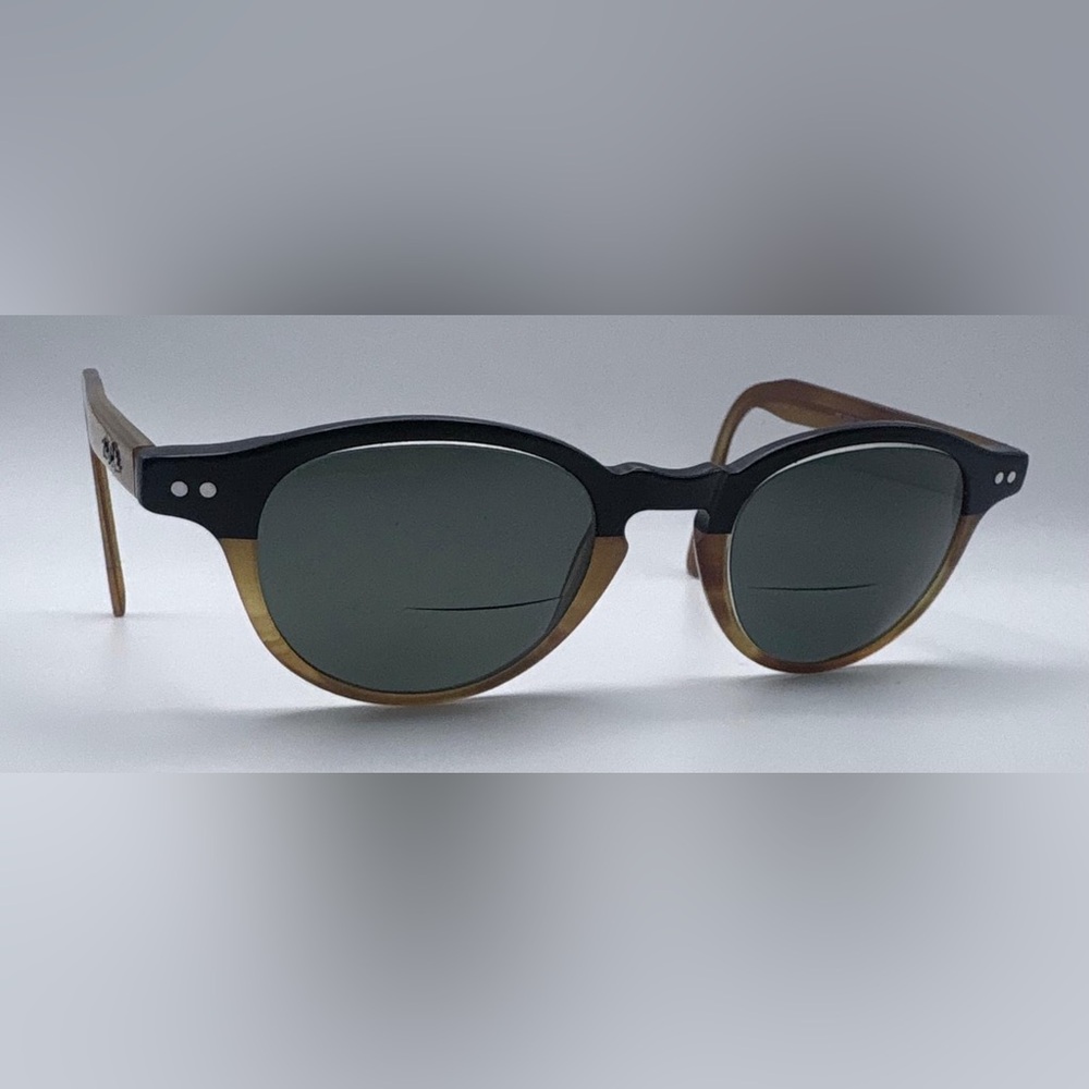 Max Cole MC1426 Black Brown Oval Sunglasses Frames Only